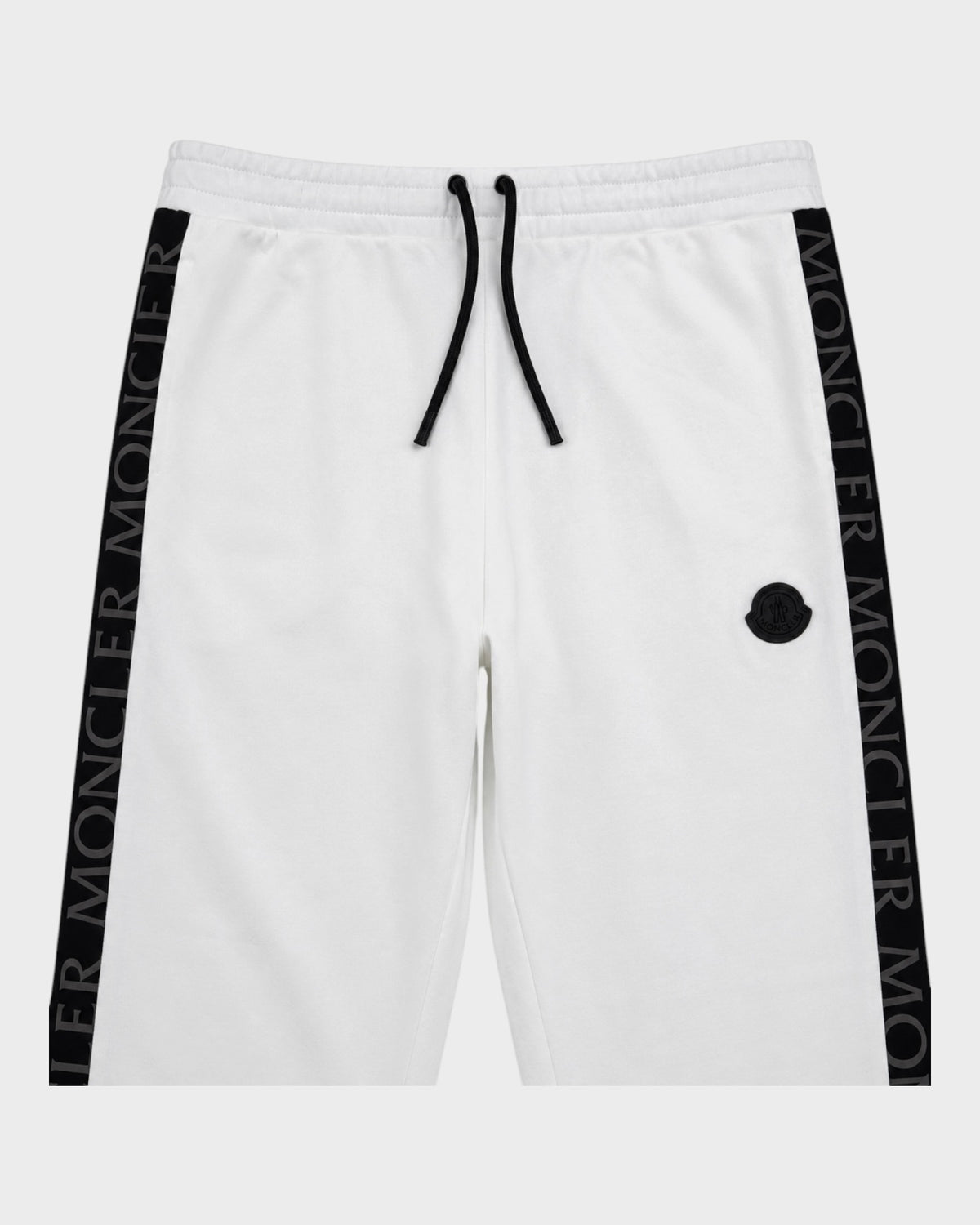 Jogginghose mit Logo-Streifen – Weiß