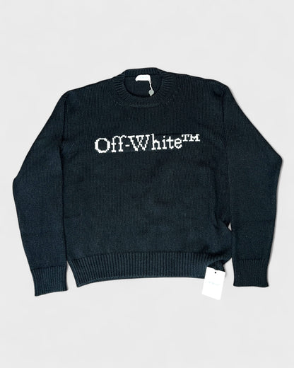 Strickpullover – Schwarz