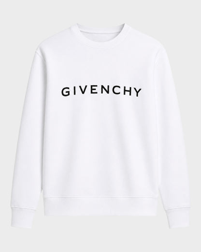 Logo-Sweatshirt aus Baumwolle