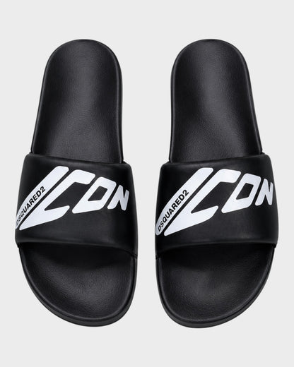 „ICON“ Slides – Schwarz/Weiß