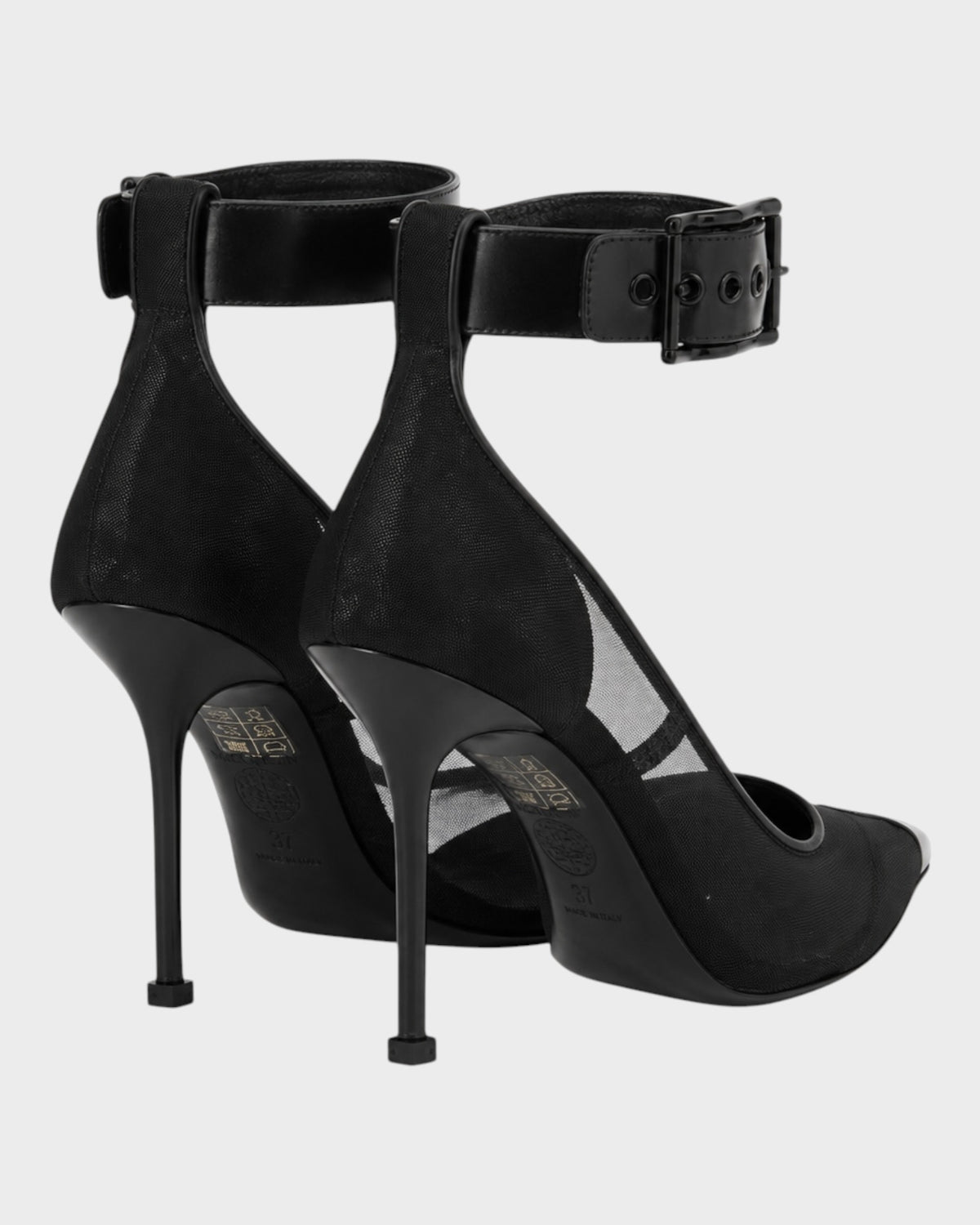„Buckle“ Pumps – Schwarz