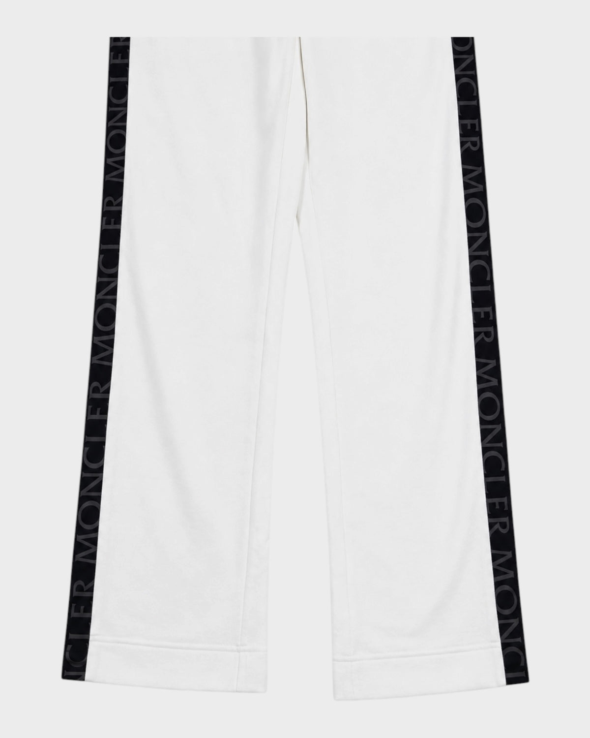 Jogginghose mit Logo-Streifen – Weiß