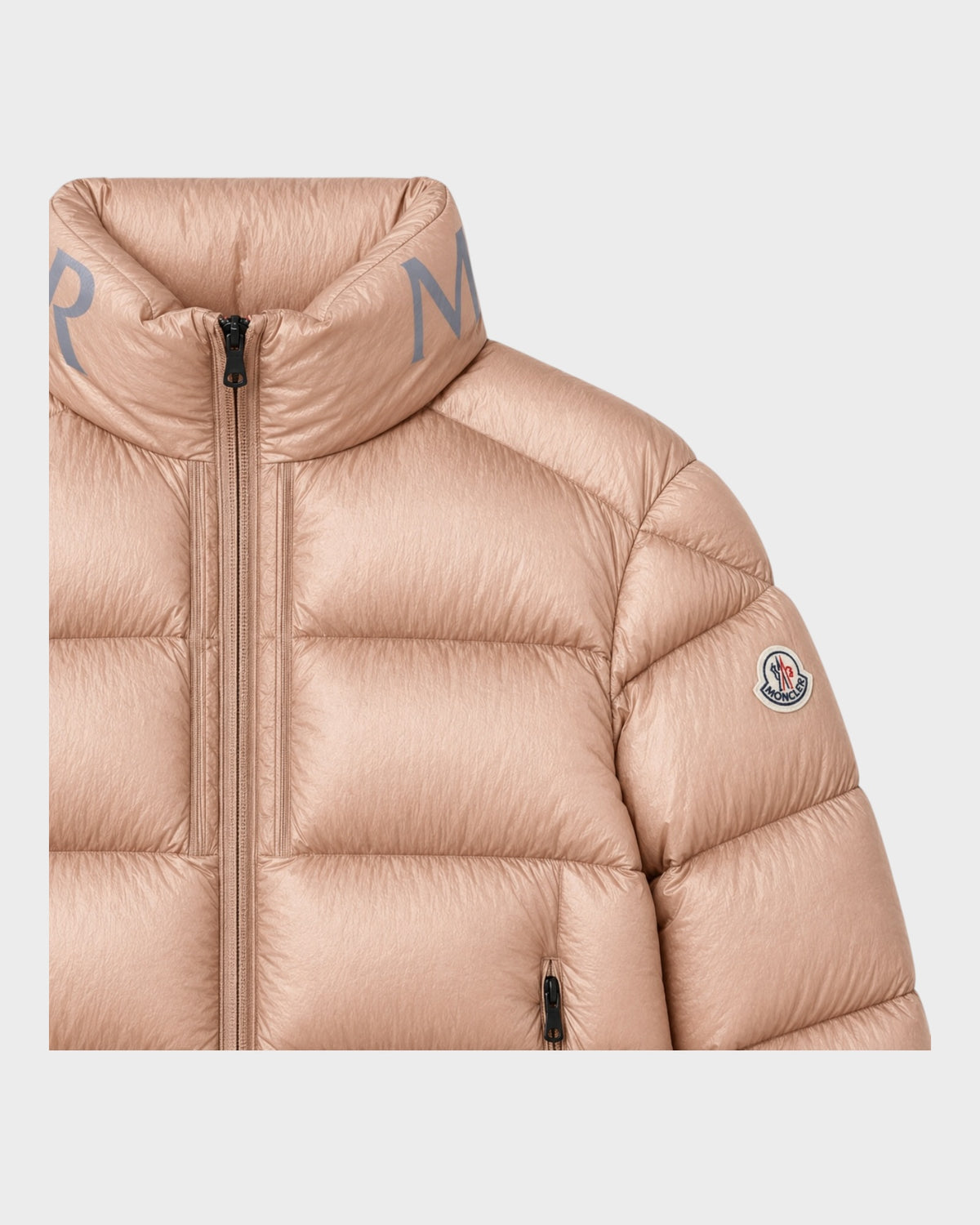 Cavonne Garment Dyed Daunenjacke – Rose
