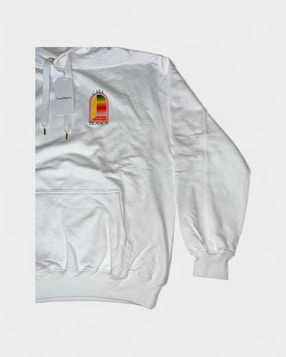 Gradient L’Arche Hoodie – Weiß