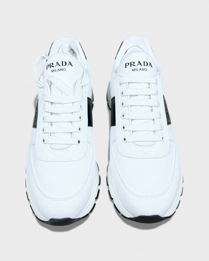 Sneaker „Prax 2.0“ – Weiß mit schwarzem Detail
