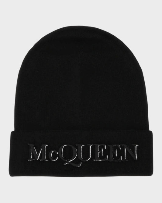 Alexander McQueen Logo-Beanie