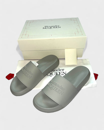Oversize Slides – Grau