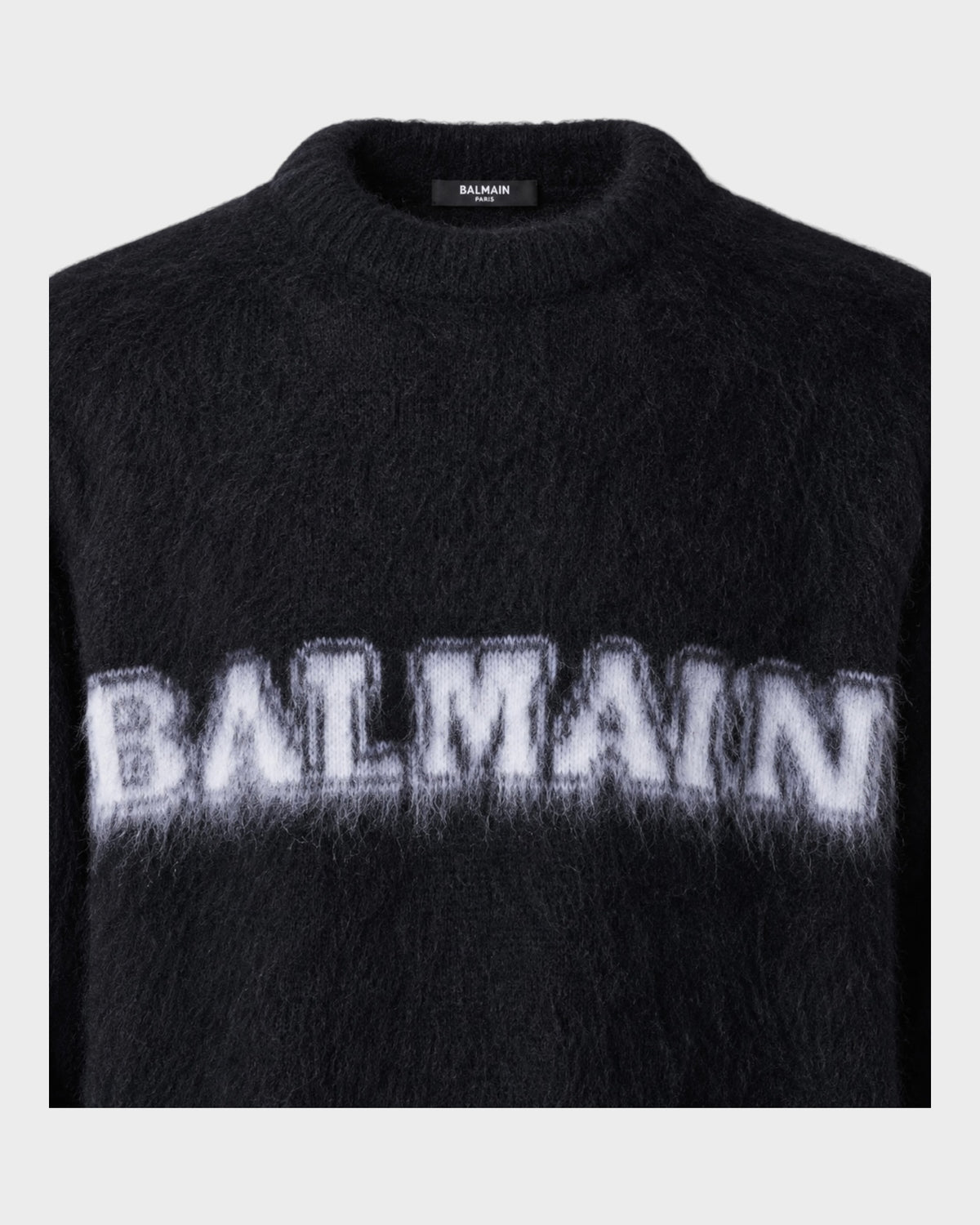 Pullover mit Logo-Schriftzug – Schwarz