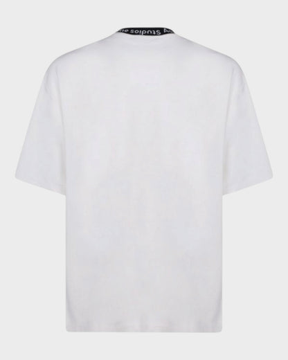T-Shirt mit Logo-Kragen