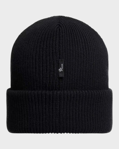 Strickmütze mit Logo-Patch