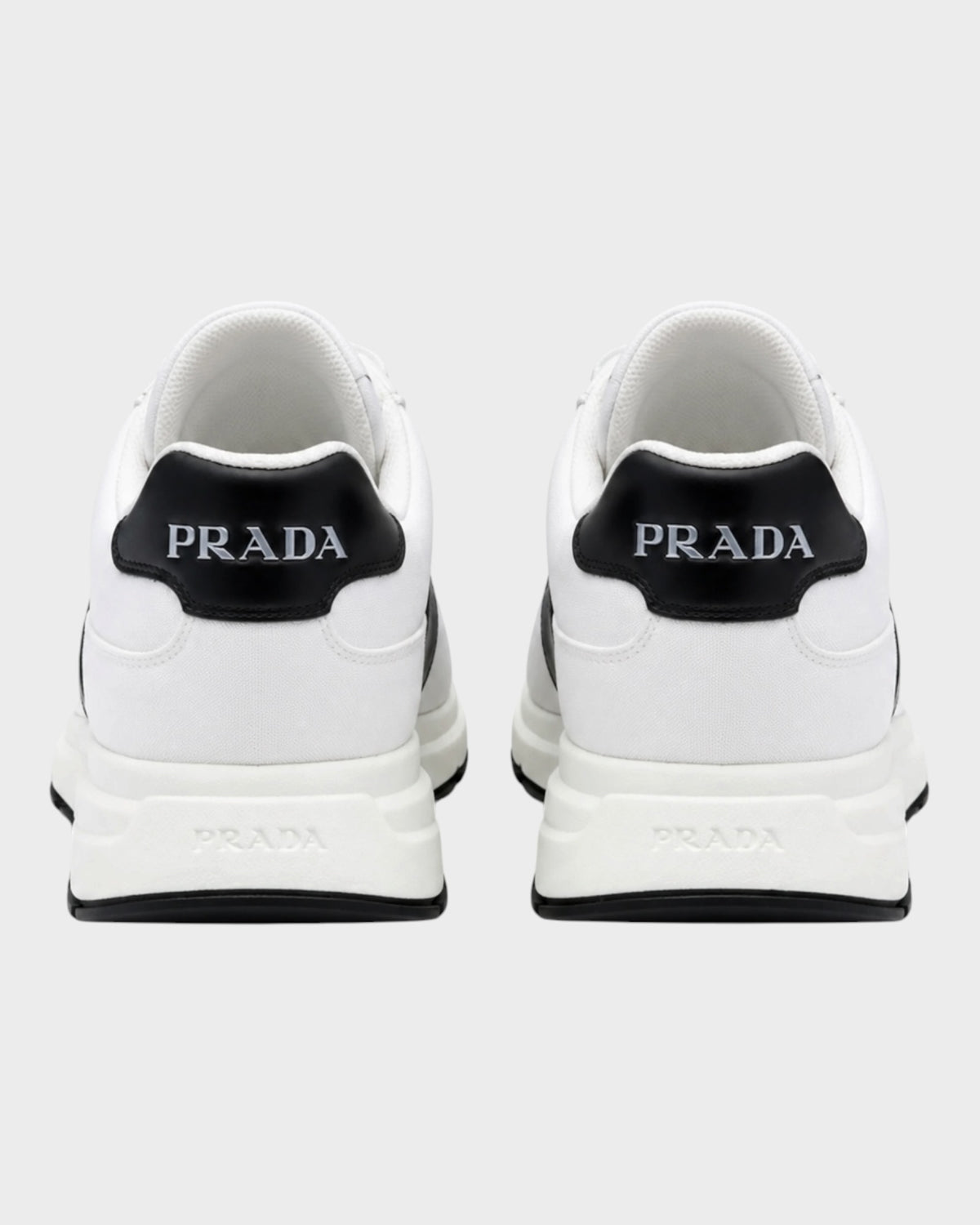 Sneaker „Prax 2.0“ – Weiß mit schwarzem Detail