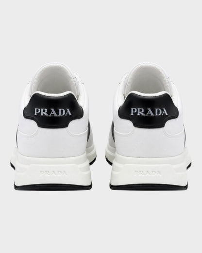 Sneaker „Prax 2.0“ – Weiß mit schwarzem Detail