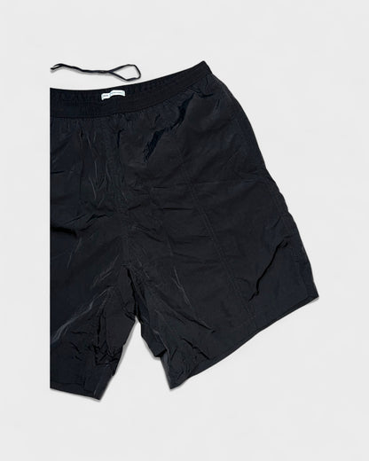 Badeshorts mit Beutel – Schwarz