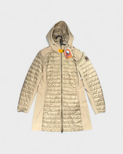 Yasmine Hybrid-Daunenjacke – Beige