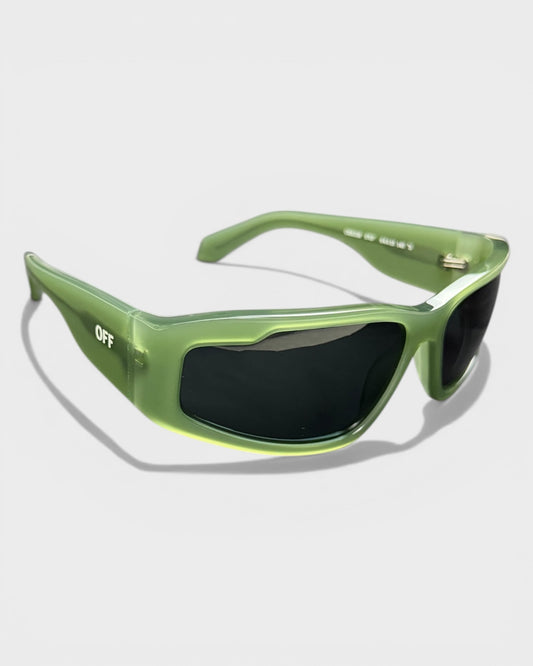 Sonnenbrille – Transparent Grün