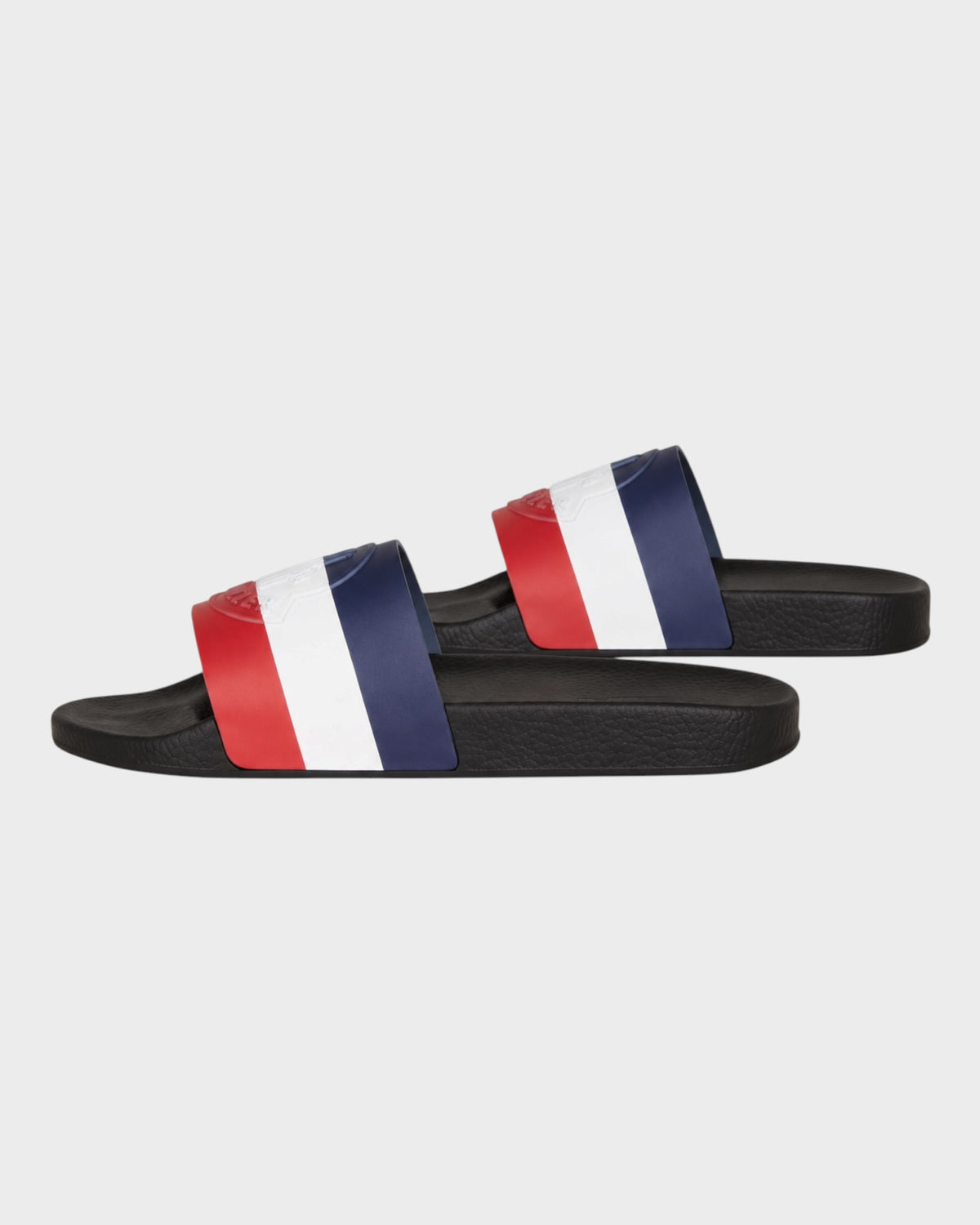 Badeslides – Navy/Weiß/Rot