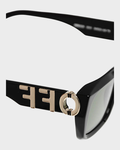 Sonnenbrille mit Logo-Bügeln