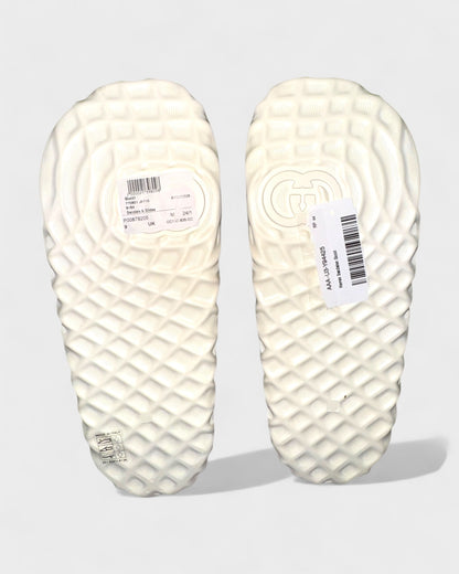 GG Rubber Slide Sandalen – Weiß