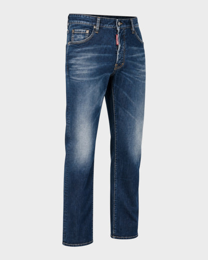 Distressed Jeans – Blue Denim