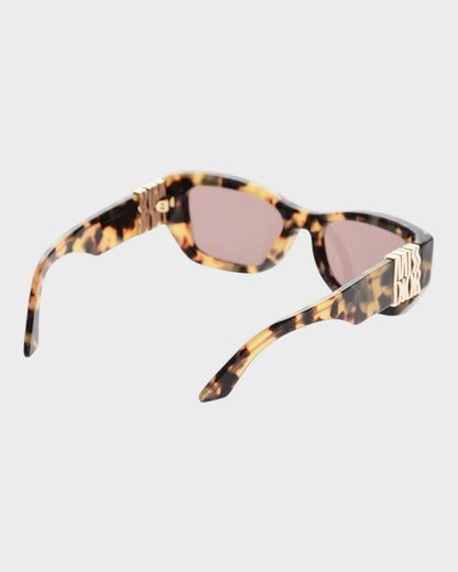 Elegante Cat-Eye Sonnenbrille mit Logo-Detail