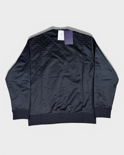 Technical Fabric Sweatshirt „Triangolo“ – Schwarz