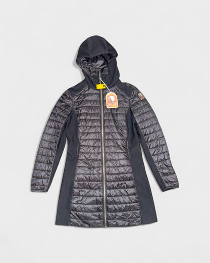 Yasmine Hybrid-Daunenjacke – Schwarz