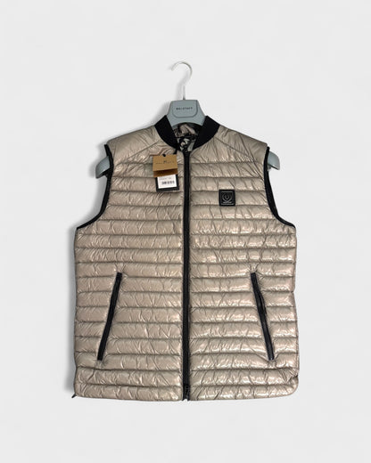 Herren-Daunenweste – Beige
