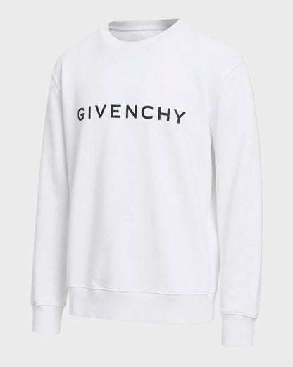 Logo-Sweatshirt aus Baumwolle