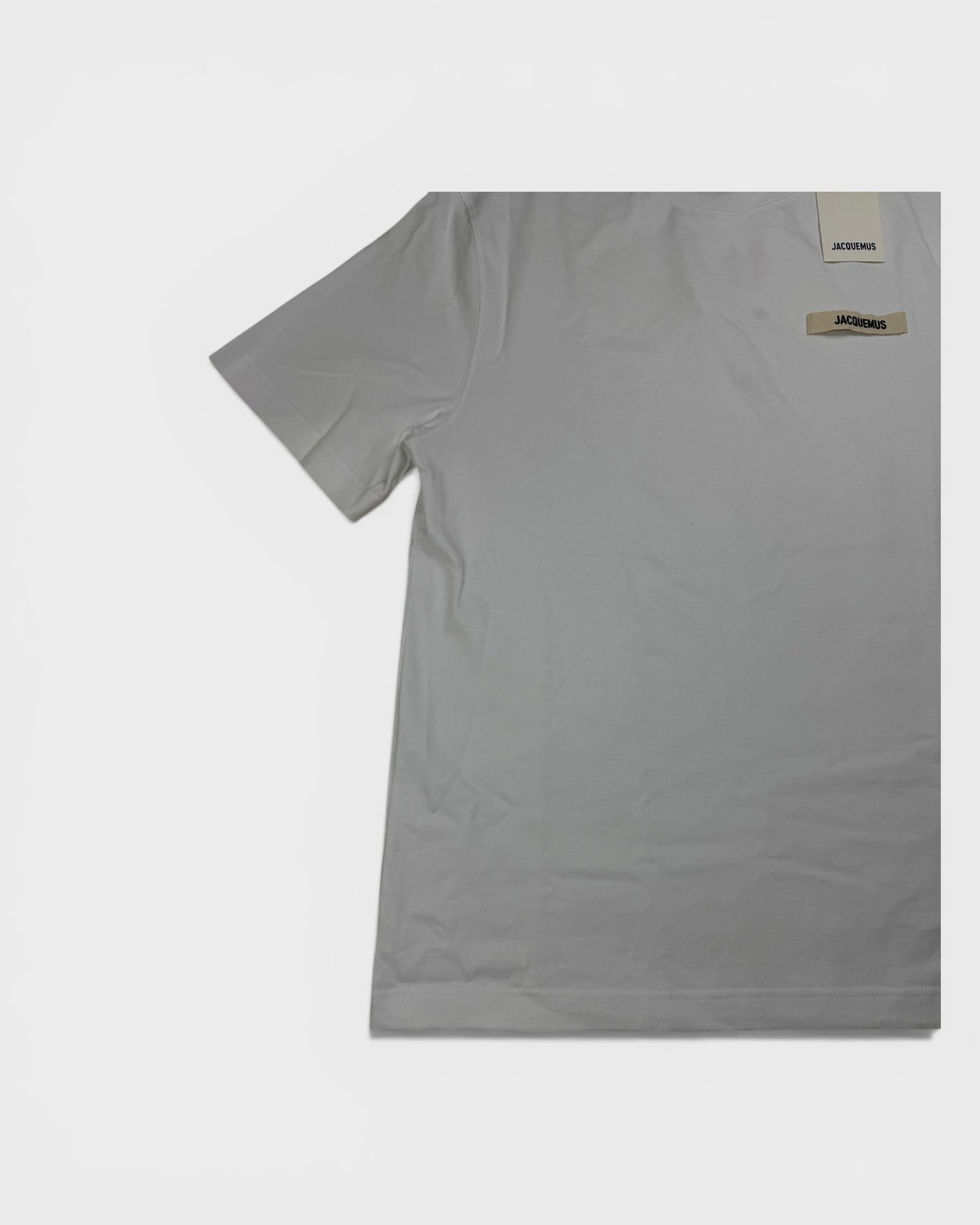 „Le T-shirt Gros Grain“ T-Shirt – Weiß