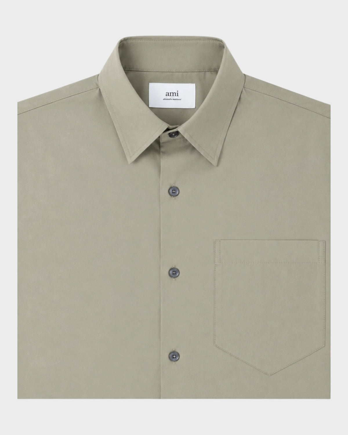 Kurzarmhemd – Khaki