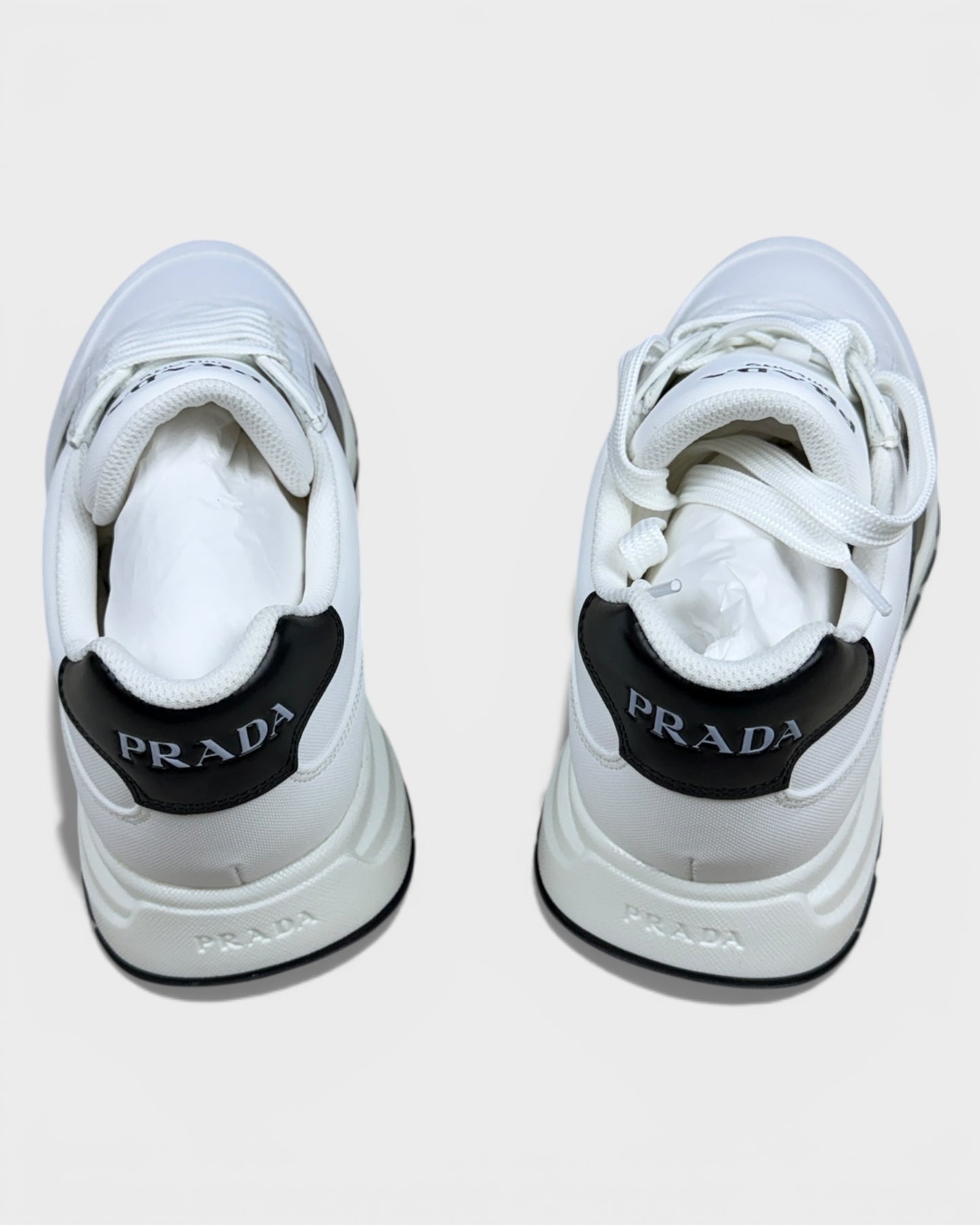 Sneaker „Prax 2.0“ – Weiß mit schwarzem Detail