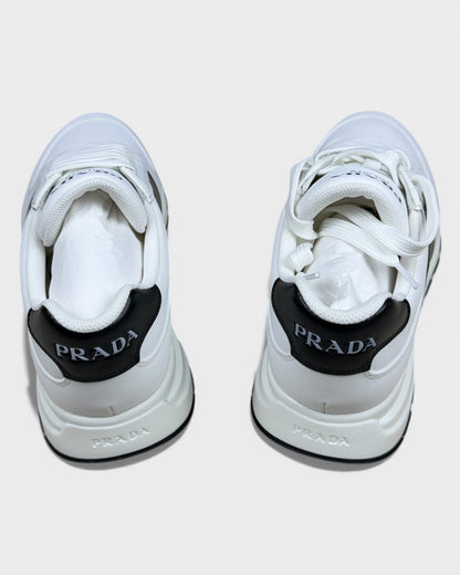Sneaker „Prax 2.0“ – Weiß mit schwarzem Detail
