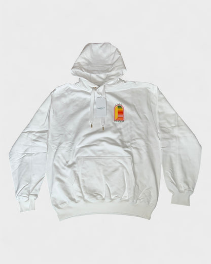 Gradient L’Arche Hoodie – Weiß