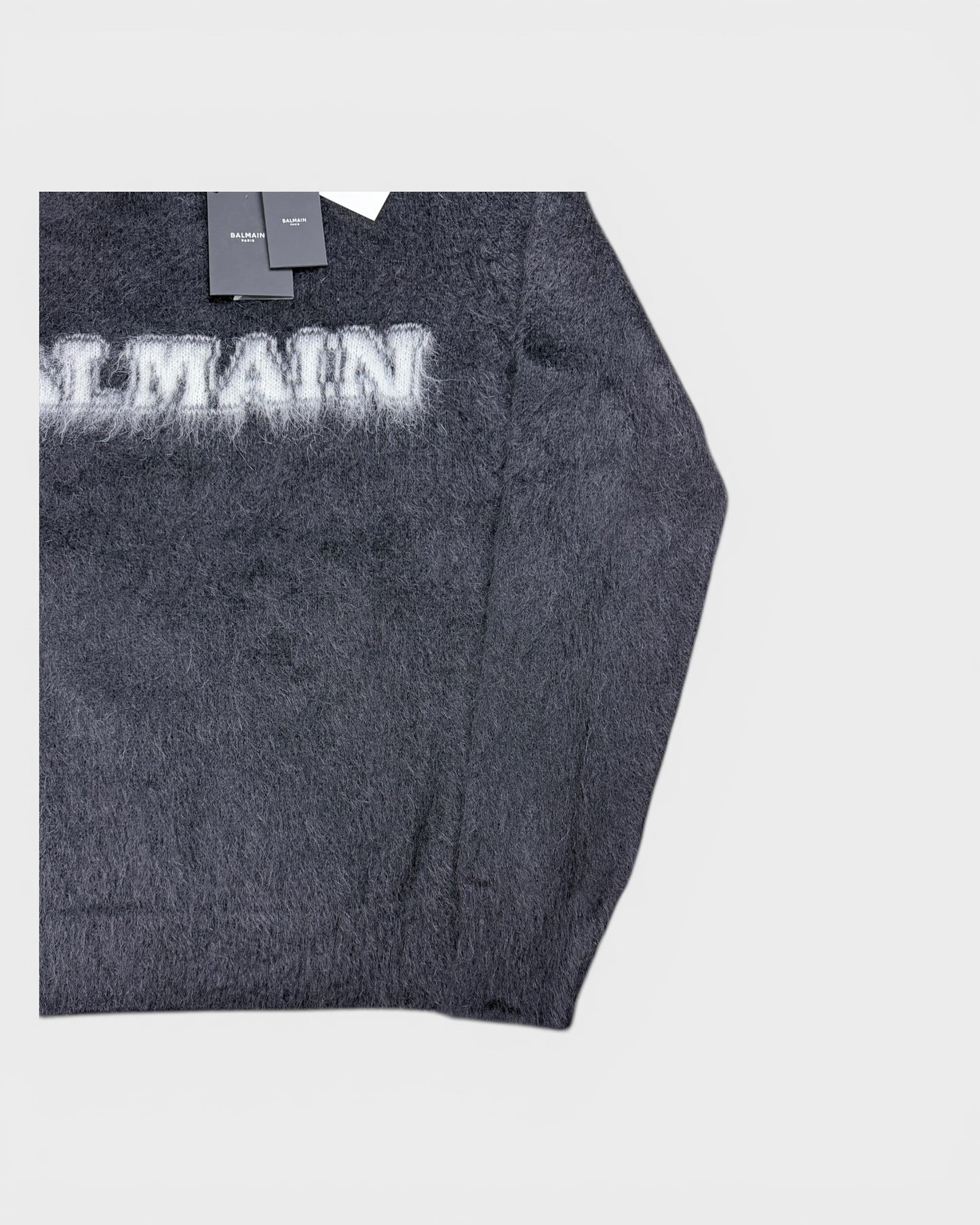 Pullover mit Logo-Schriftzug – Schwarz