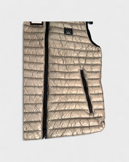 Herren-Daunenweste – Beige