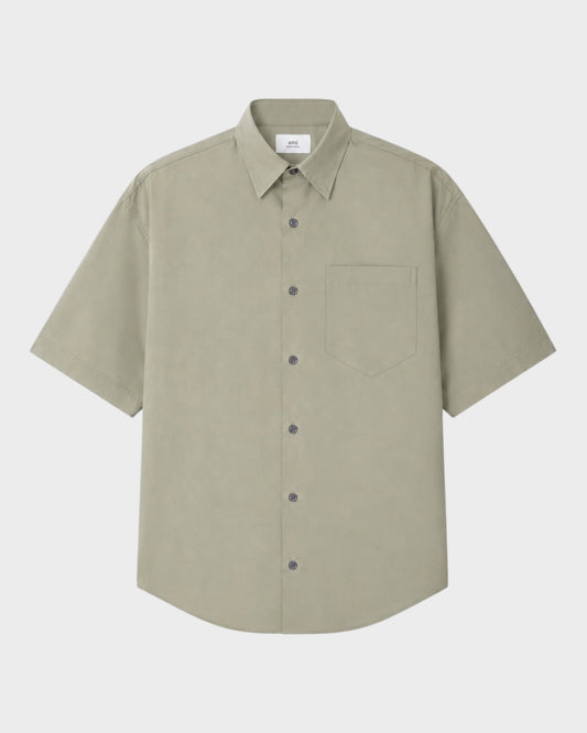 Kurzarmhemd – Khaki
