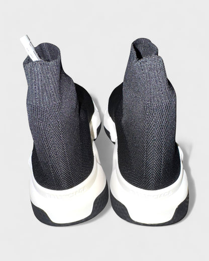 Speed Trainer Sneaker – Schwarz/Weiß