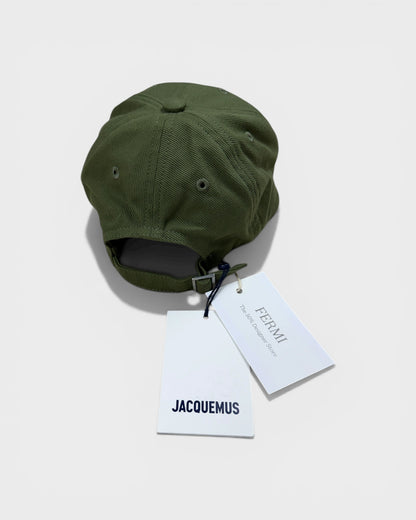 Cap mit Logo-Stickerei – Grün