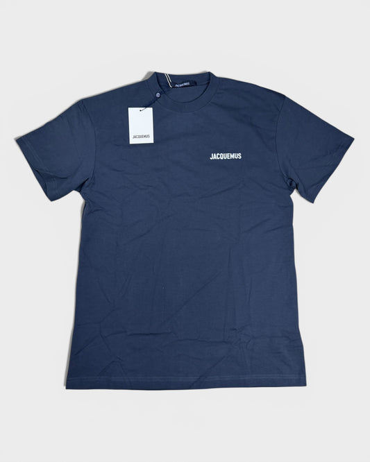 Jacquemus T-Shirt mit Logo-Schriftzug – Navy