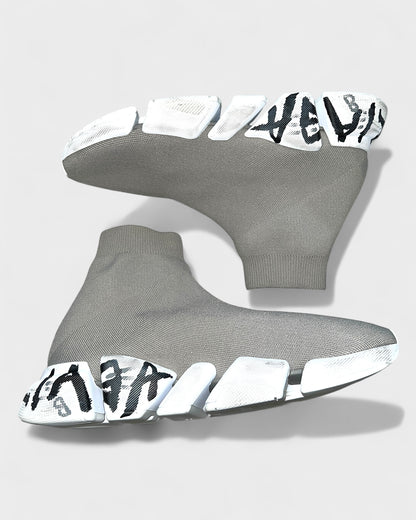 Balenciaga Speed Trainer 2.0 Sneakers – Grau/Weiß