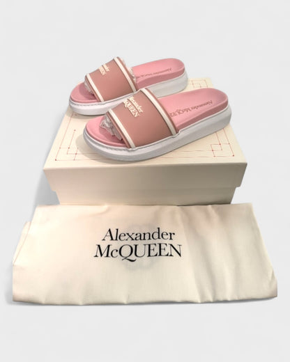 Logo-Slides – Rosa/Weiß