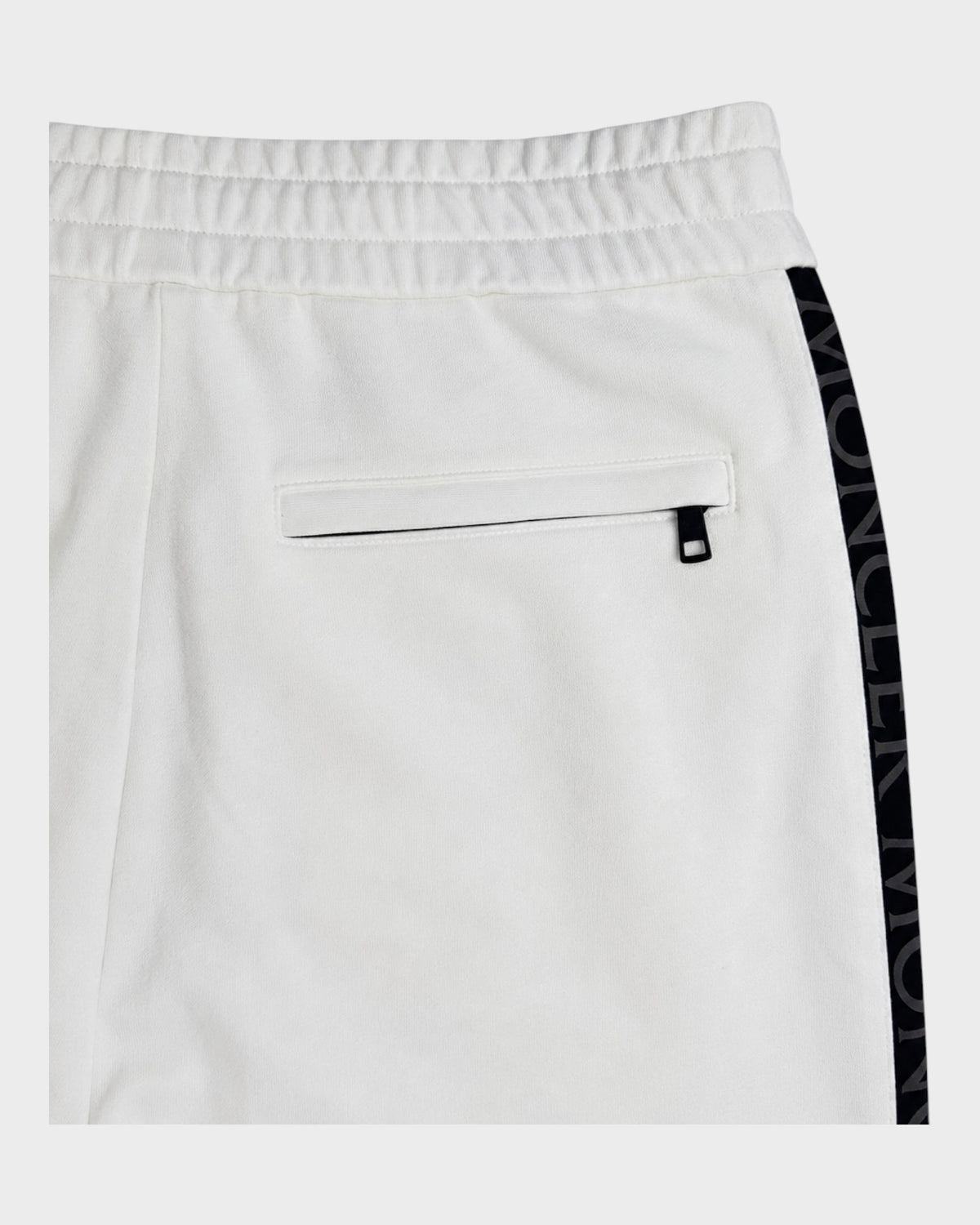 Jogginghose mit Logo-Streifen – Weiß