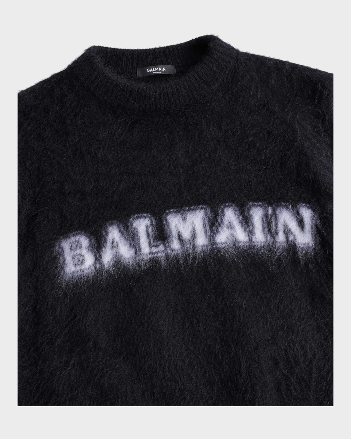Pullover mit Logo-Schriftzug – Schwarz