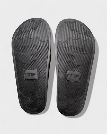 Badeslides – Navy/Weiß/Rot