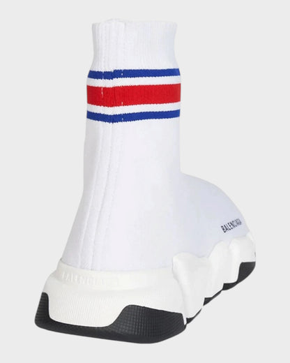 Speed Sneaker Trainer mit Streifen – Weiß