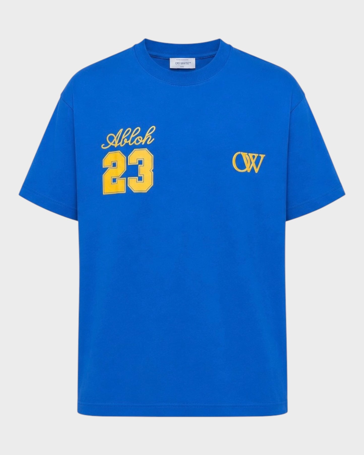 T-Shirt mit College-Print