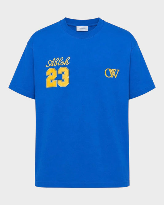 T-Shirt mit College-Print
