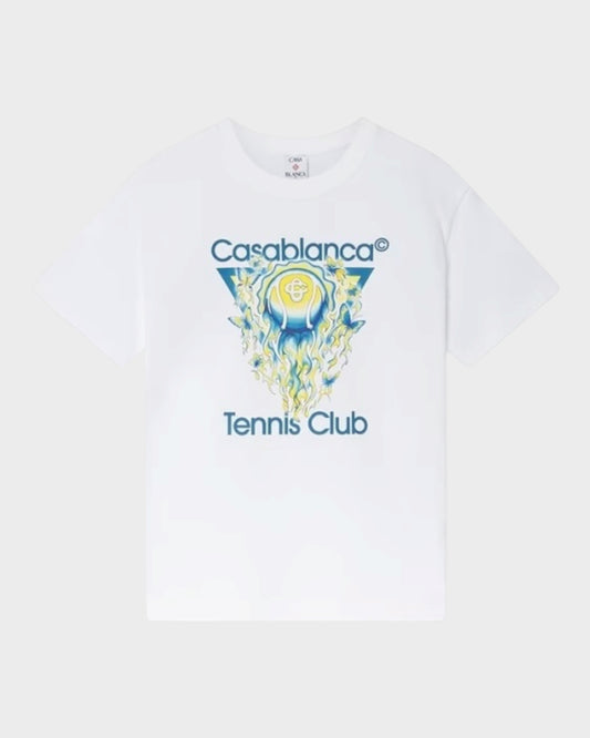 T-Shirt mit Tennis Club Print