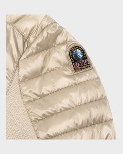 Yasmine Hybrid-Daunenjacke – Beige