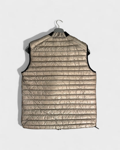 Herren-Daunenweste – Beige